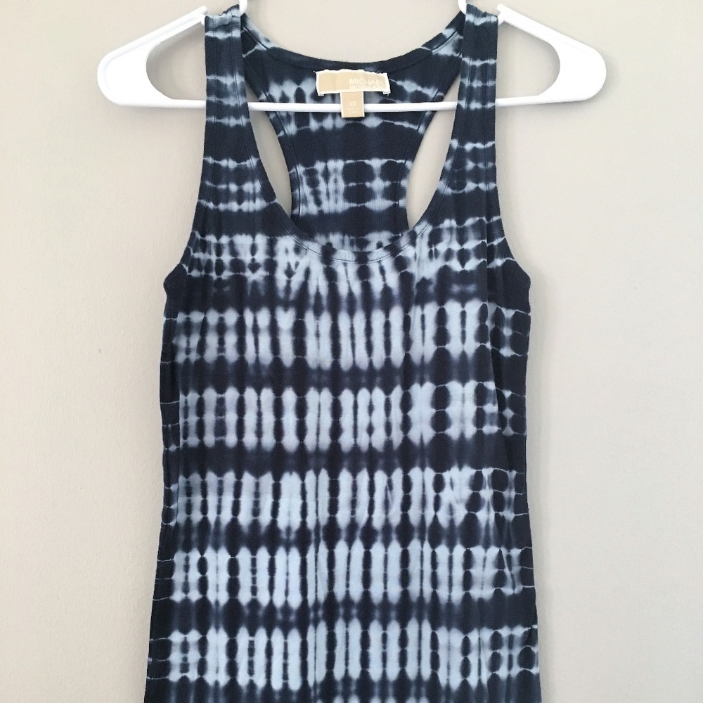 SALE  Michael Kors Tie-Dye Racer Back Tank
